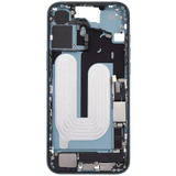 Mid-Frame Housing W/ Charging Port Flex & Small Parts For iPhone 16 Plus (US Version) (Pull) (Teal)