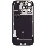 Back Glass w/ MagSafe Magnet & NFC & Flashlight Flex For iPhone 16 Pro (Pull) (Natural Titanium)