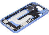 Mid-Frame Housing W/ Charging Port Flex & Small Parts For iPhone 16 (EU / Global Version) (Pull) (Ultramarine)