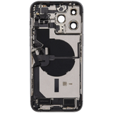 Back Housing W/ Charging Port Flex & Small Parts For iPhone 14 Pro Max (EU / Global Version) (Pull) (Deep Purple)