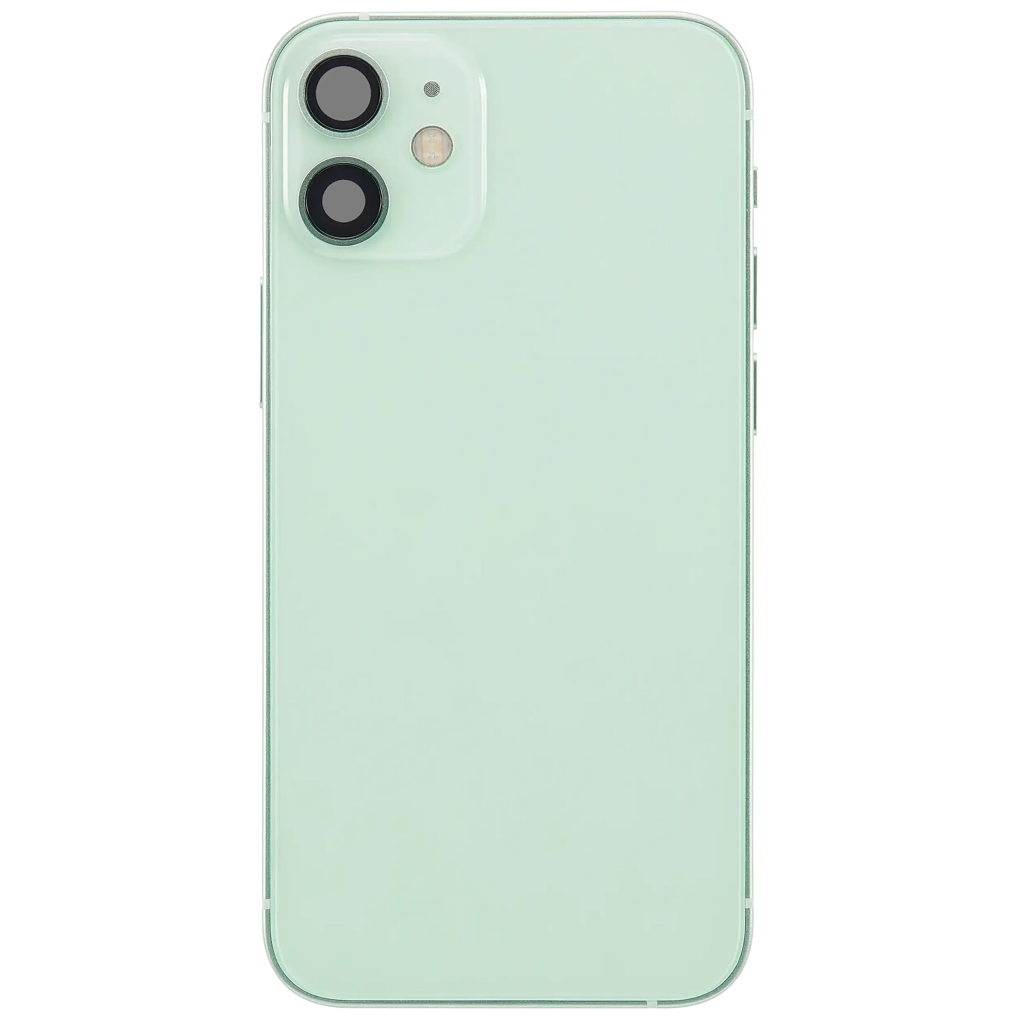 Back Housing W/ Charging Port Flex & Small Parts For iPhone 12 Mini (US Version) (Pull) (Green)