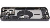 Back Housing W/ Charging Port Flex & Small Parts For iPhone 14 Pro Max (US Version) (Pull) (Space Black)