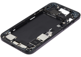 Mid-Frame Housing W/ Charging Port Flex & Small Parts For iPhone 15 Plus (US Version) (Pull) (Black)