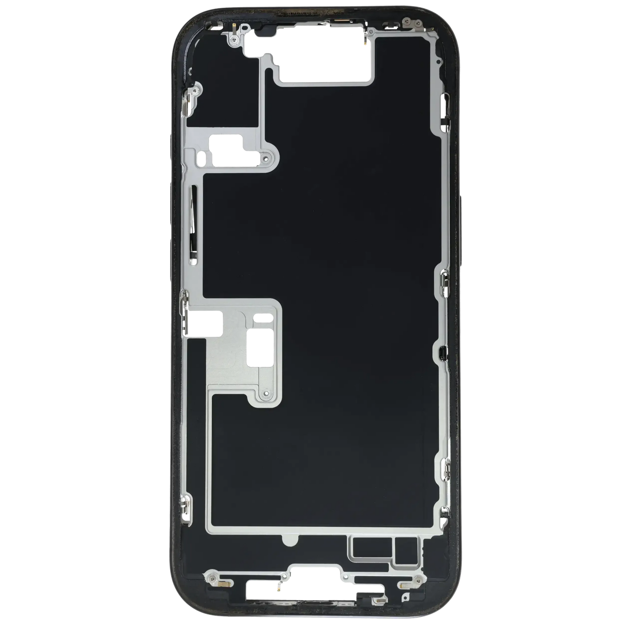 Mid-Frame Housing W/ Small Parts For iPhone 16 Pro (US Version) (Pull) (Black Titanium)
