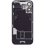 Back Glass w/ MagSafe Magnet & NFC & Flashlight Flex For iPhone 16 Plus (Pull) (Ultramarine)