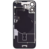 Back Glass w/ MagSafe Magnet & NFC & Flashlight Flex For iPhone 16 Plus (Pull) (White)