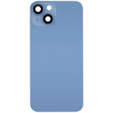Back Glass w/ MagSafe Magnet & NFC & Flashlight Flex For iPhone 14 (Pull) (Blue)