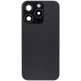 Back Glass w/ MagSafe Magnet & NFC & Flashlight Flex For iPhone 15 Pro (Pull) (Black Titanium)