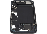 Mid-Frame Housing W/ Charging Port Flex & Small Parts For iPhone 15 Plus (EU / Global Version) (Pull) (Black)
