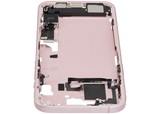 Mid-Frame Housing W/ Charging Port Flex & Small Parts For iPhone 15 Plus (EU / Global Version) (Pull) (Pink)