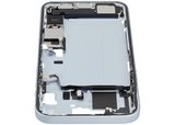 Mid-Frame Housing W/ Charging Port Flex & Small Parts For iPhone 15 Plus (US Version) (Pull) (Blue)