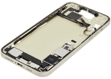 Mid-Frame Housing W/ Charging Port Flex & Small Parts For iPhone 15 Plus (US Version) (Pull) (Yellow)
