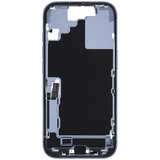Mid-Frame Housing W/ Charging Port Flex & Small Parts For iPhone 17 (US Version) (Pull) (Mist Blue)