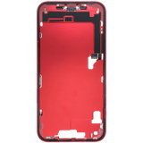 Mid-Frame Housing W/ Charging Port Flex & Small Parts For iPhone 14 Plus (EU / Global Version) (Pull) (Red)