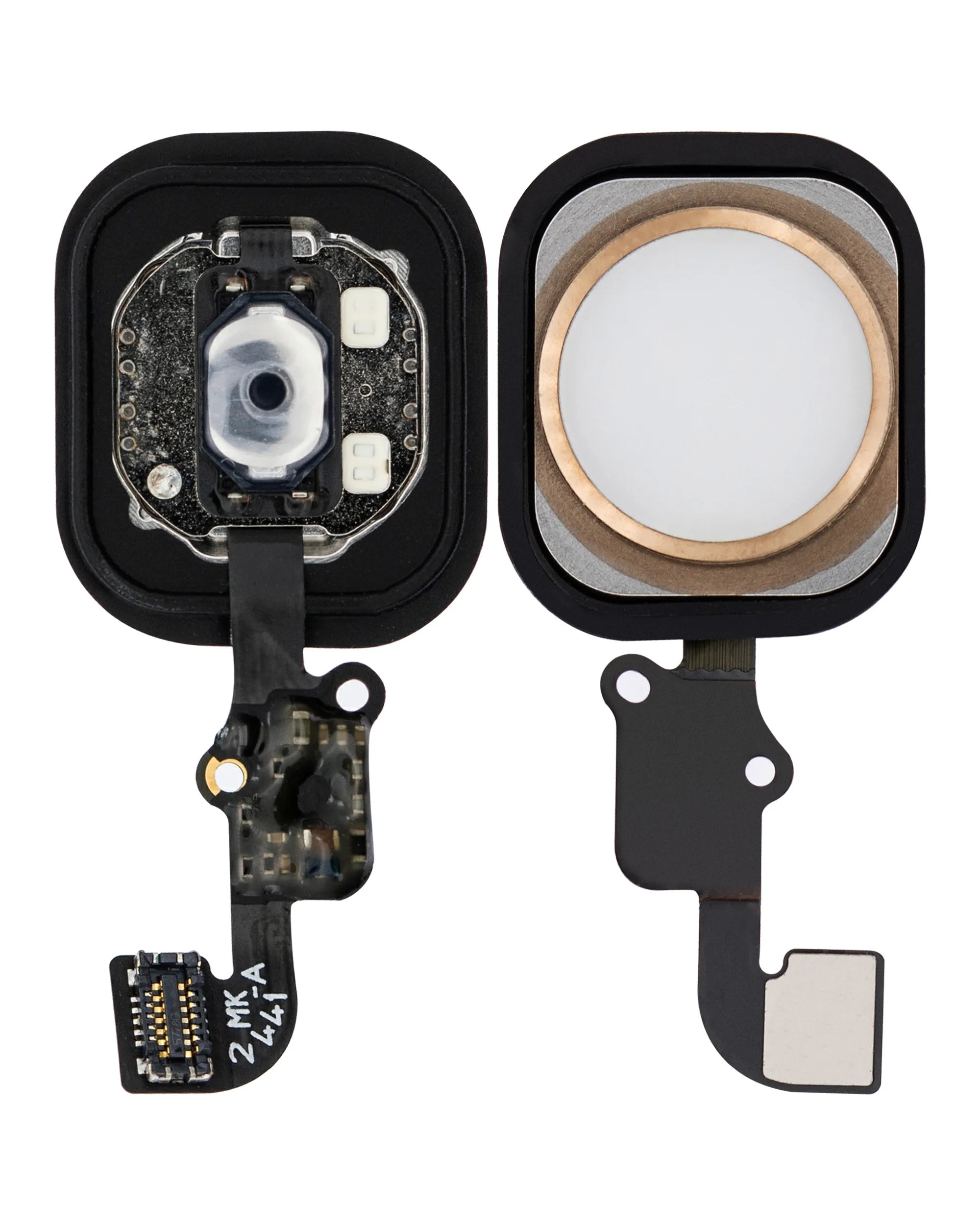 Home Button With Flex For iPhone 6 / 6 Plus (Gold) (Pull)