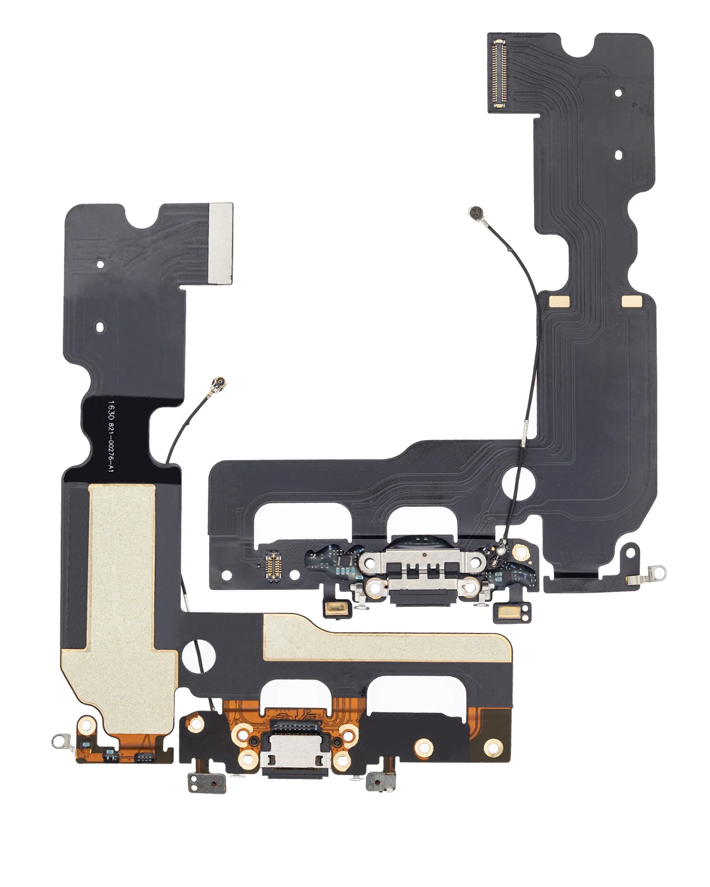Charging Port Flex Cable For iPhone 7 Plus (Pull) (Jet / Matte Black)