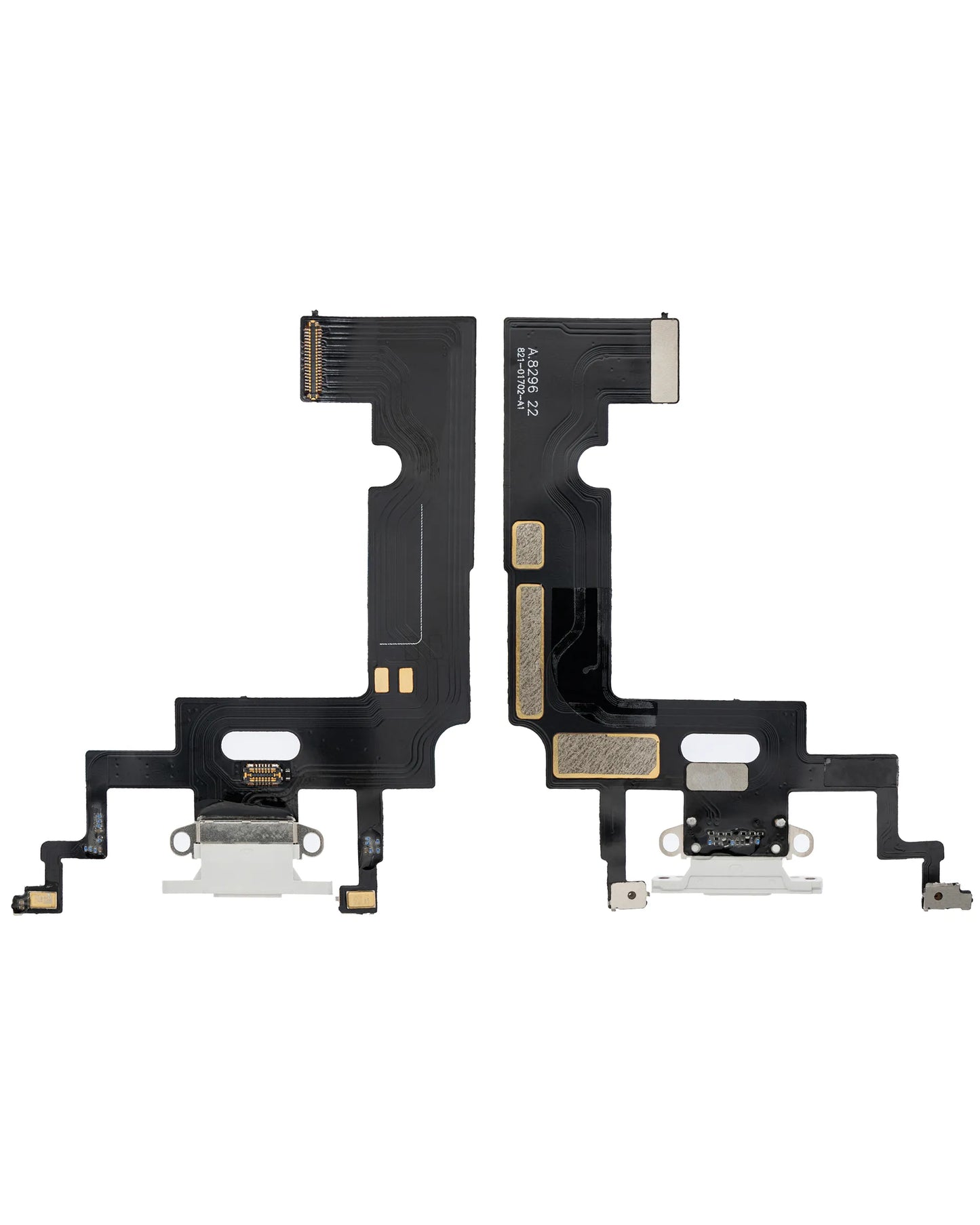 Charging Port Flex Cable For iPhone XR (Pull) (White)