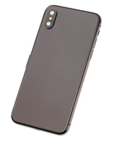 Back Housing W/ Small Components Pre-Installed For iPhone X (Used OEM) (Pull) (Space Gray)