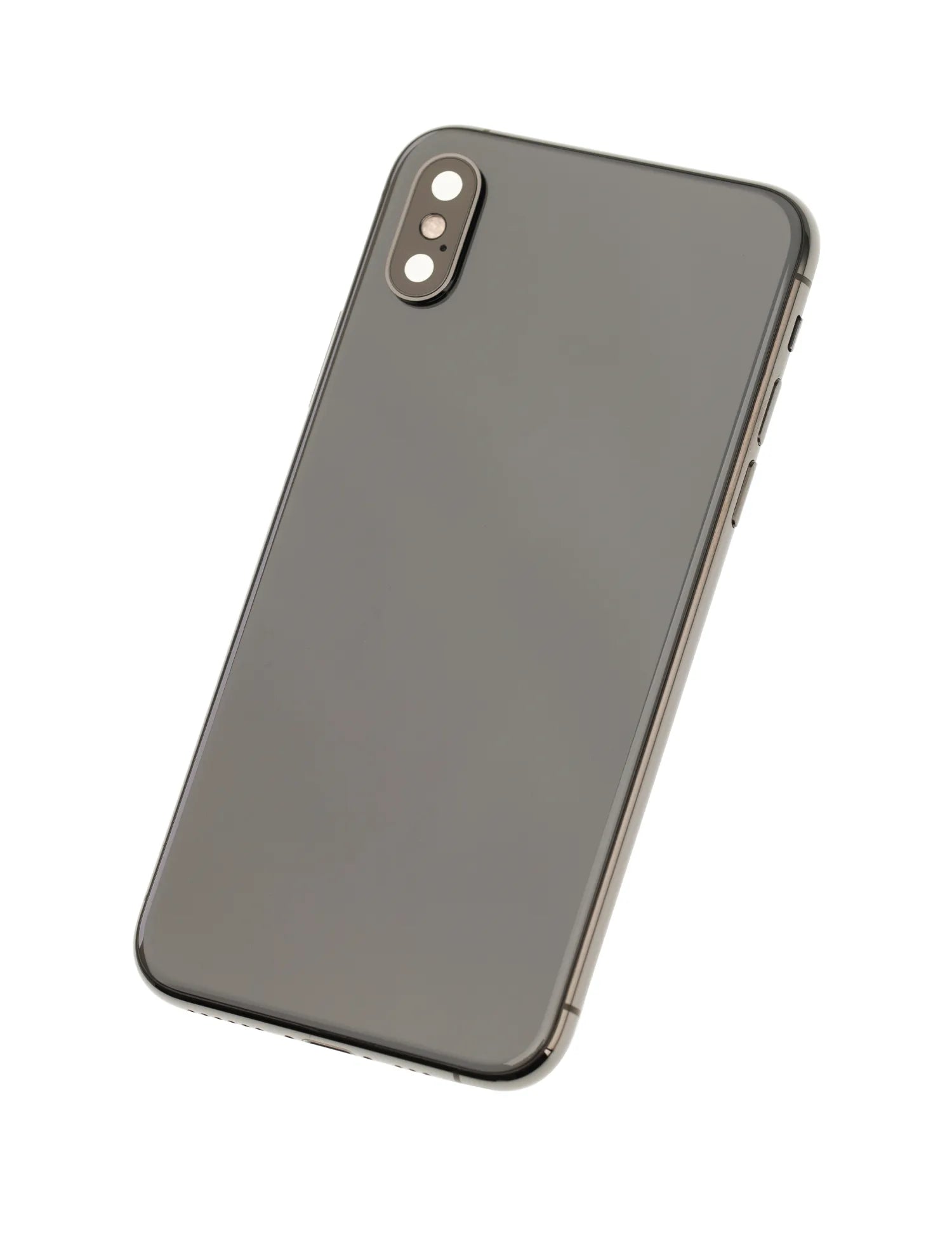 Back Housing W/ Small Components Pre-Installed For iPhone XS (Used OEM) (Pull) (Space Gray)