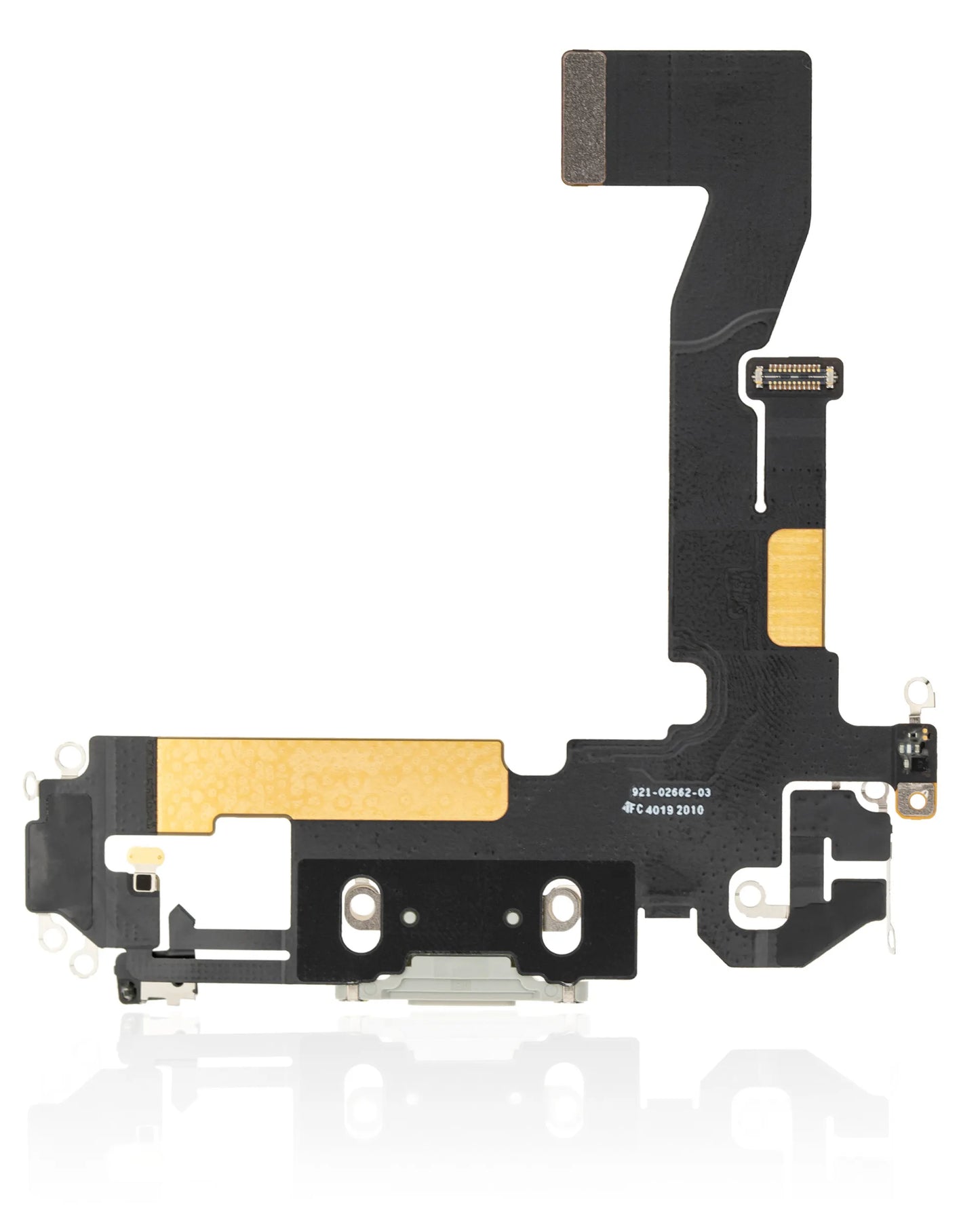 Charging Port Flex Cable For iPhone 12 Pro (Pull) (Silver)