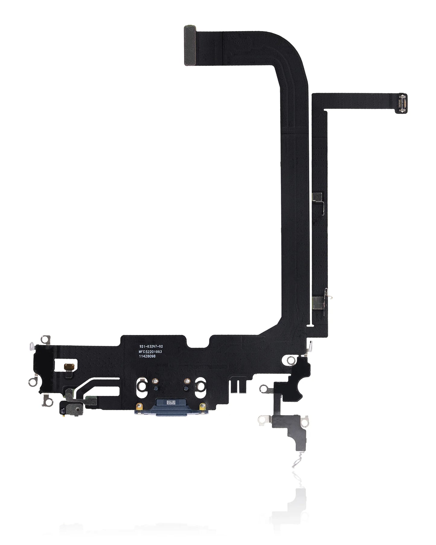 Charging Port Flex Cable For iPhone 13 Pro Max (Pull) (Sierra Blue)