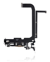 Charging Port Flex Cable For iPhone 13 Pro Max (Pull) (Gold)
