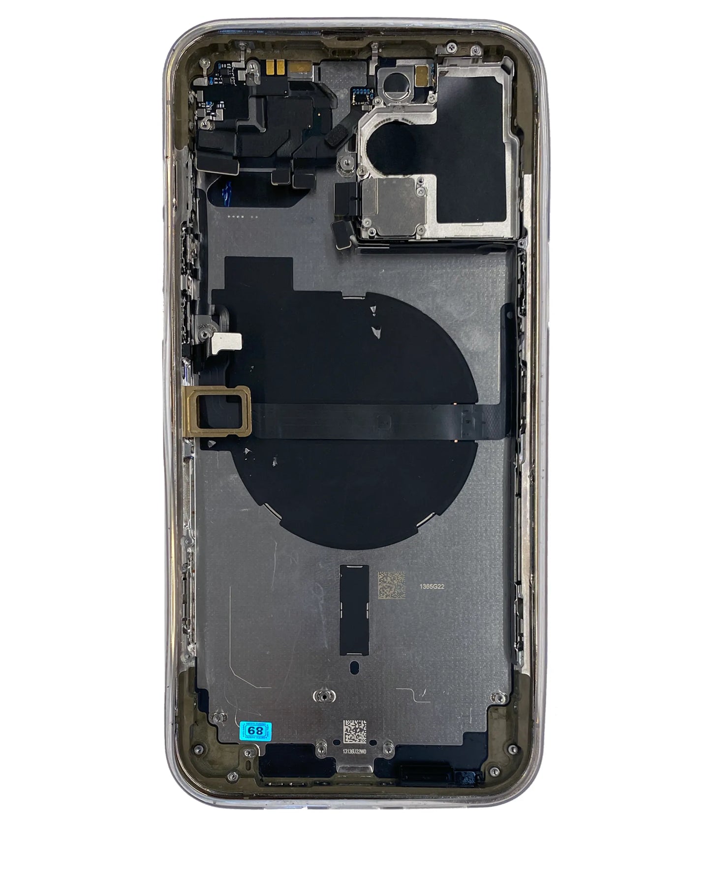 Back Housing W/ Small Parts For iPhone 13 Pro Max (US Version) (Pull) (Gold)