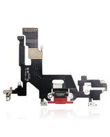 Charging Port Flex Cable For iPhone 11 (Red) (Pull)