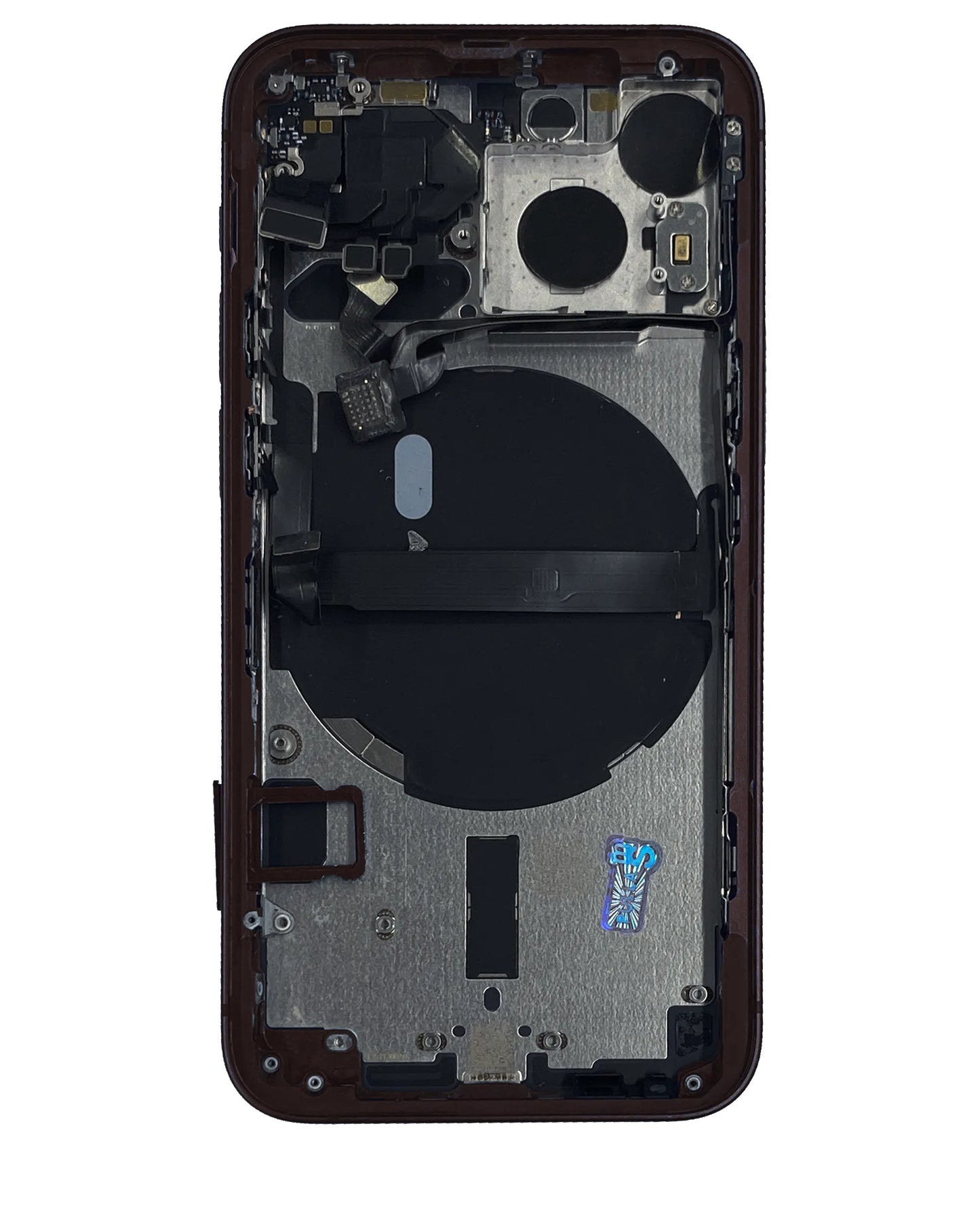 Back Housing W/ Small Parts For iPhone 13 Mini (US Version) (Pull) (Midnight)