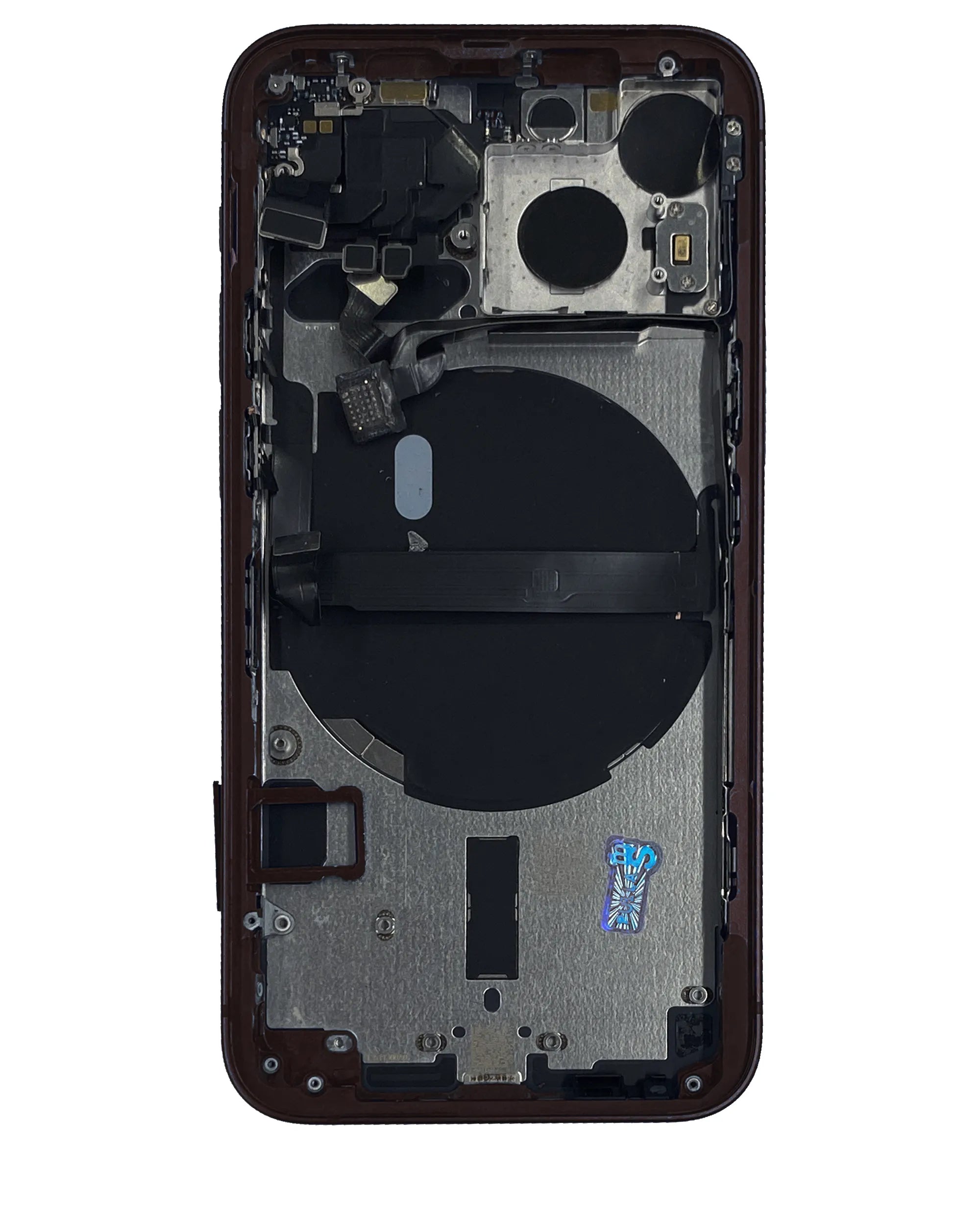 Back Housing W/ Small Parts For iPhone 13 Mini (EU / Global Version) (Pull) (Midnight)