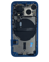Back Housing W/ Small Parts For iPhone 13 Mini (US Version) (Pull) (Blue)