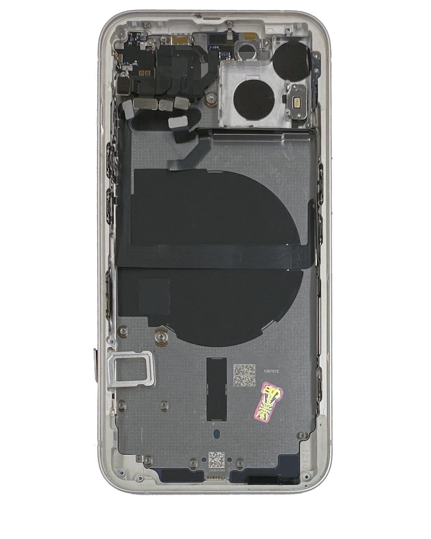 Back Housing W/ Small Parts For iPhone 13 (US Version) (Pull) (Starlight)