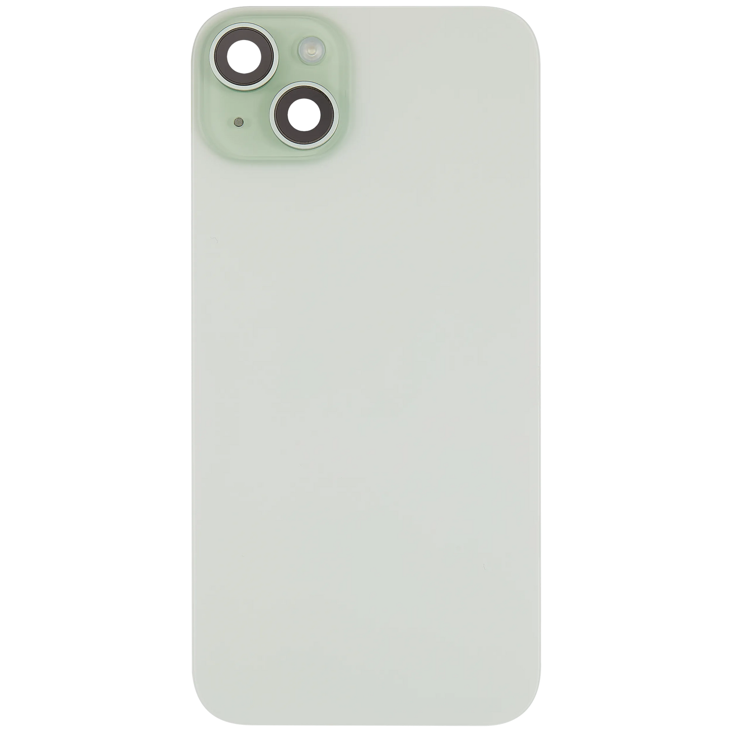 Back Glass w/ MagSafe Magnet & NFC & Flashlight Flex For iPhone 15 Plus (Pull) (Green)