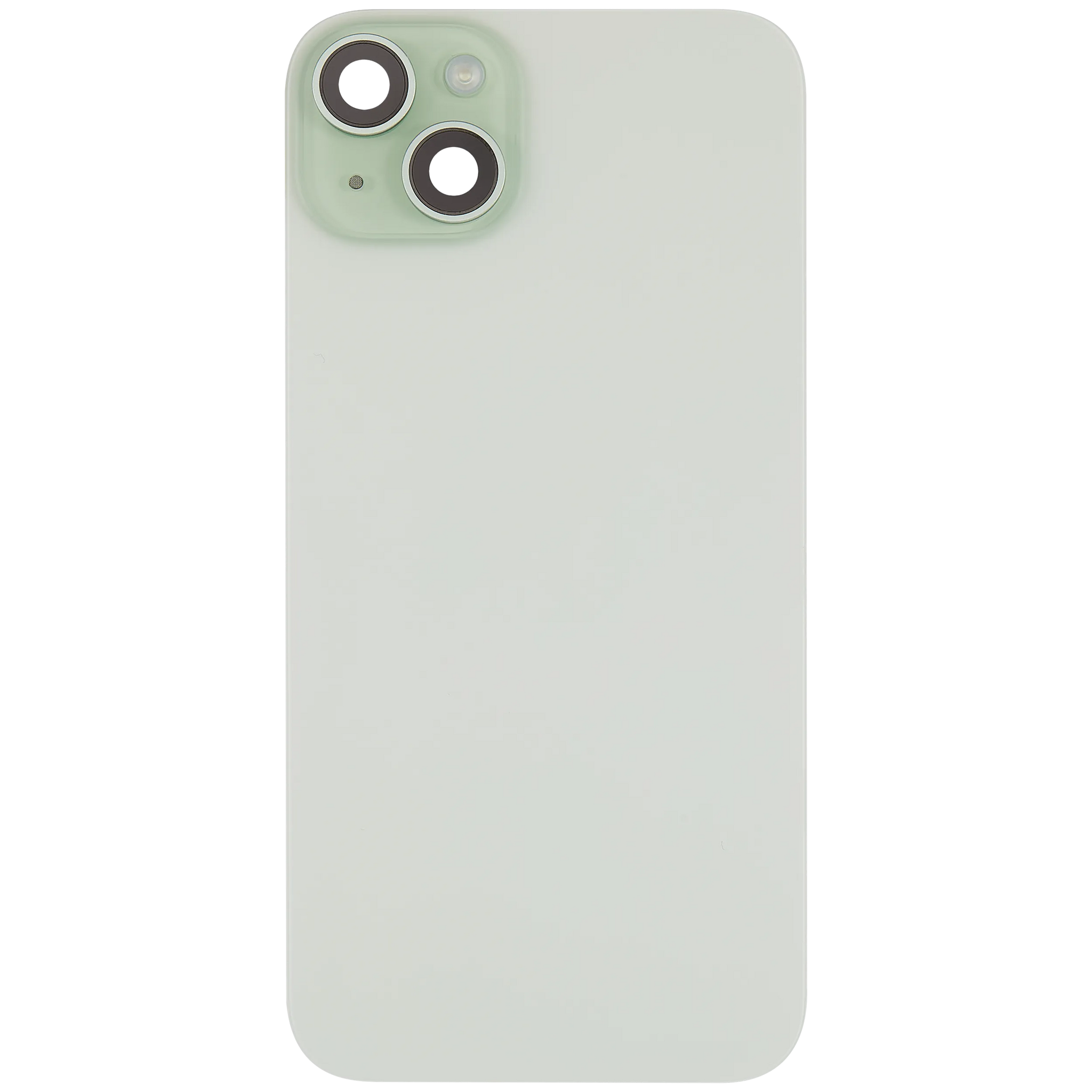 Back Glass w/ MagSafe Magnet & NFC & Flashlight Flex For iPhone 15 Plus (Pull) (Green)