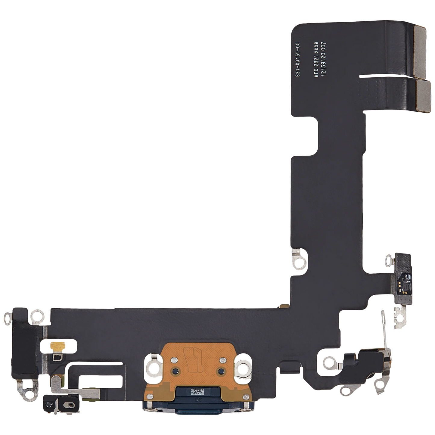 Charging Port Flex Cable For iPhone 13 (Pull) (Midnight)