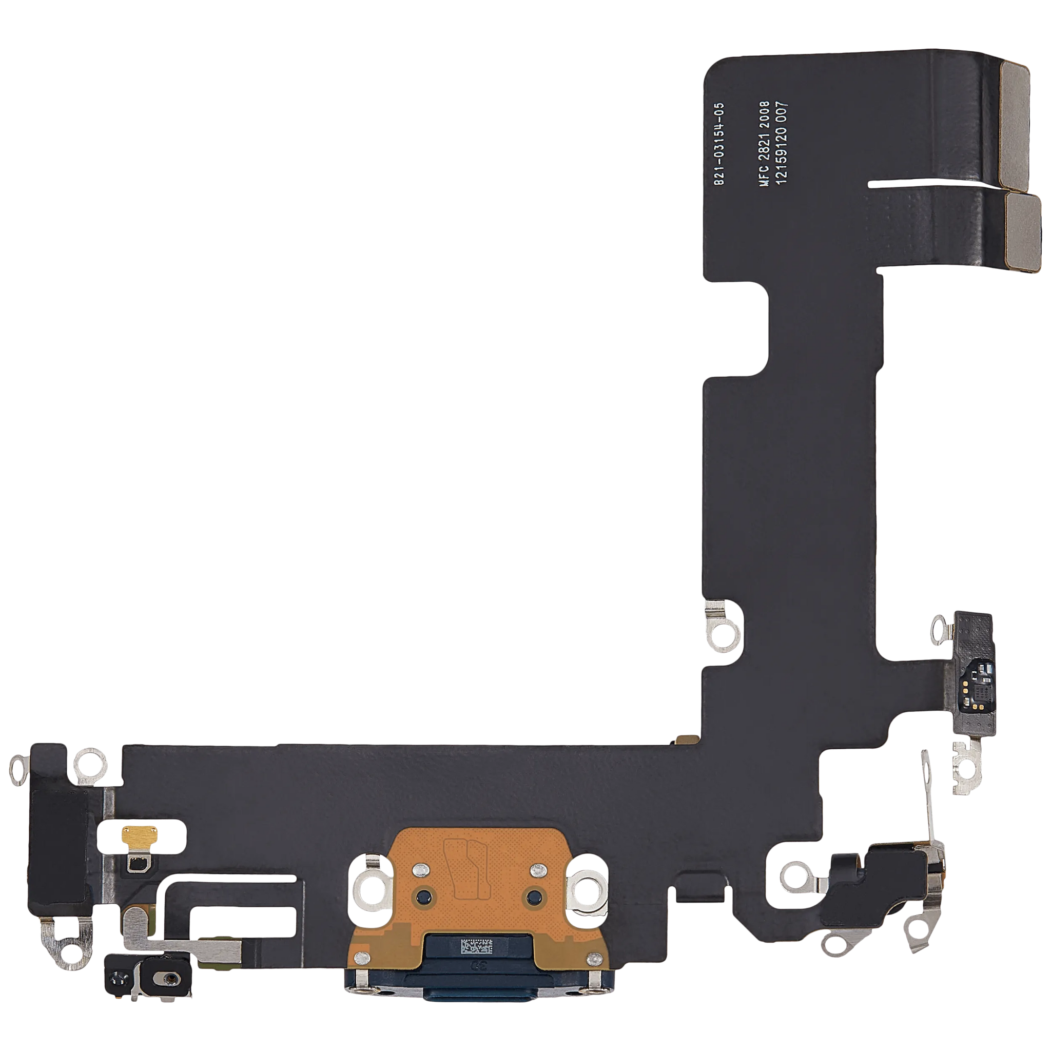 Charging Port Flex Cable For iPhone 13 (Pull) (Midnight)