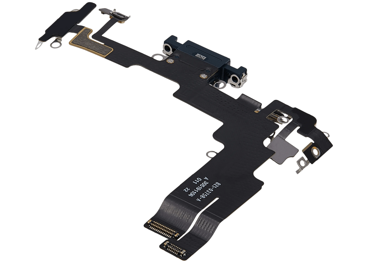 Charging Port Flex Cable For iPhone 14 (Pull) (Midnight)