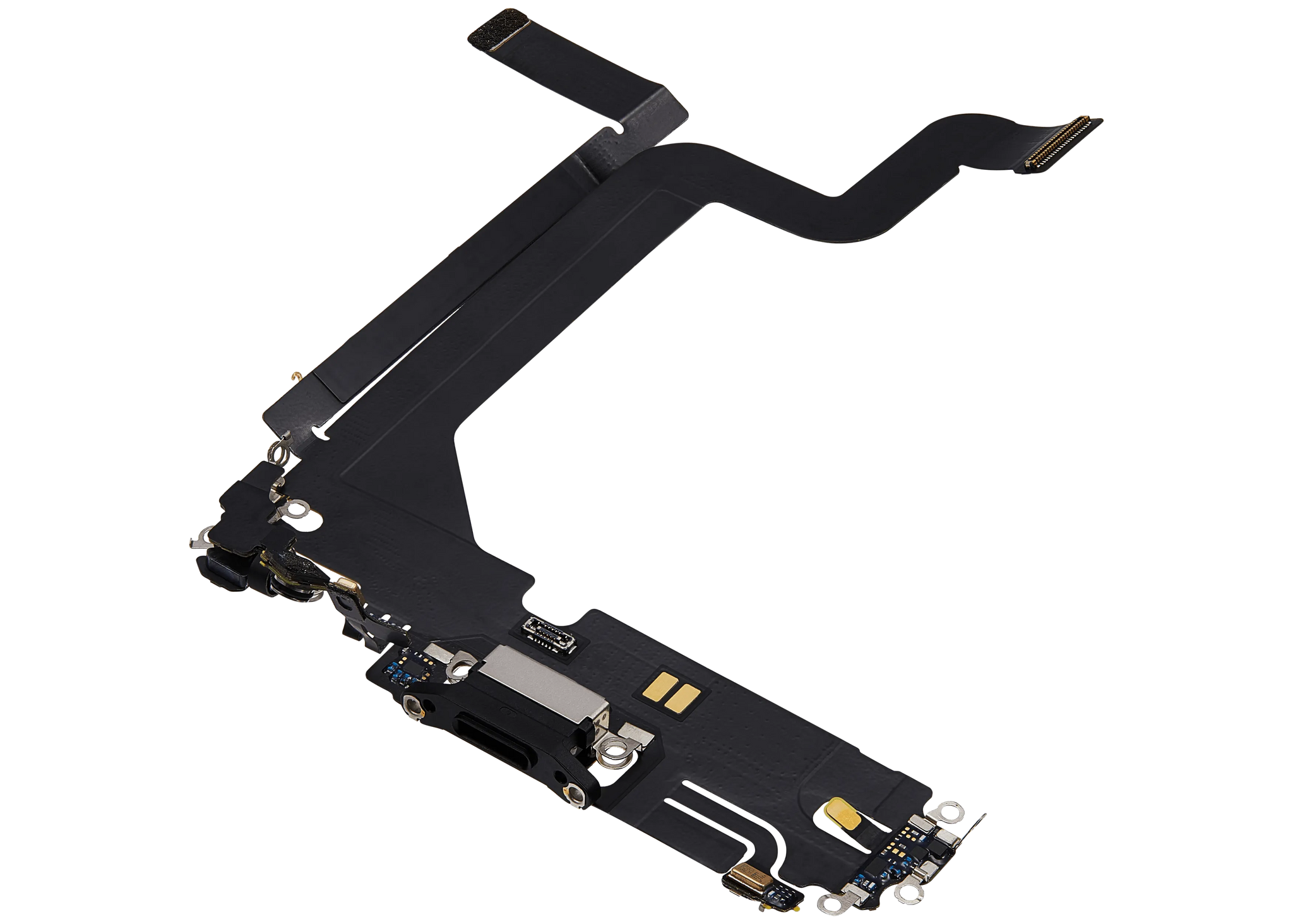 Charging Port Flex Cable For iPhone 14 Pro Max (Pull) (Space Black)