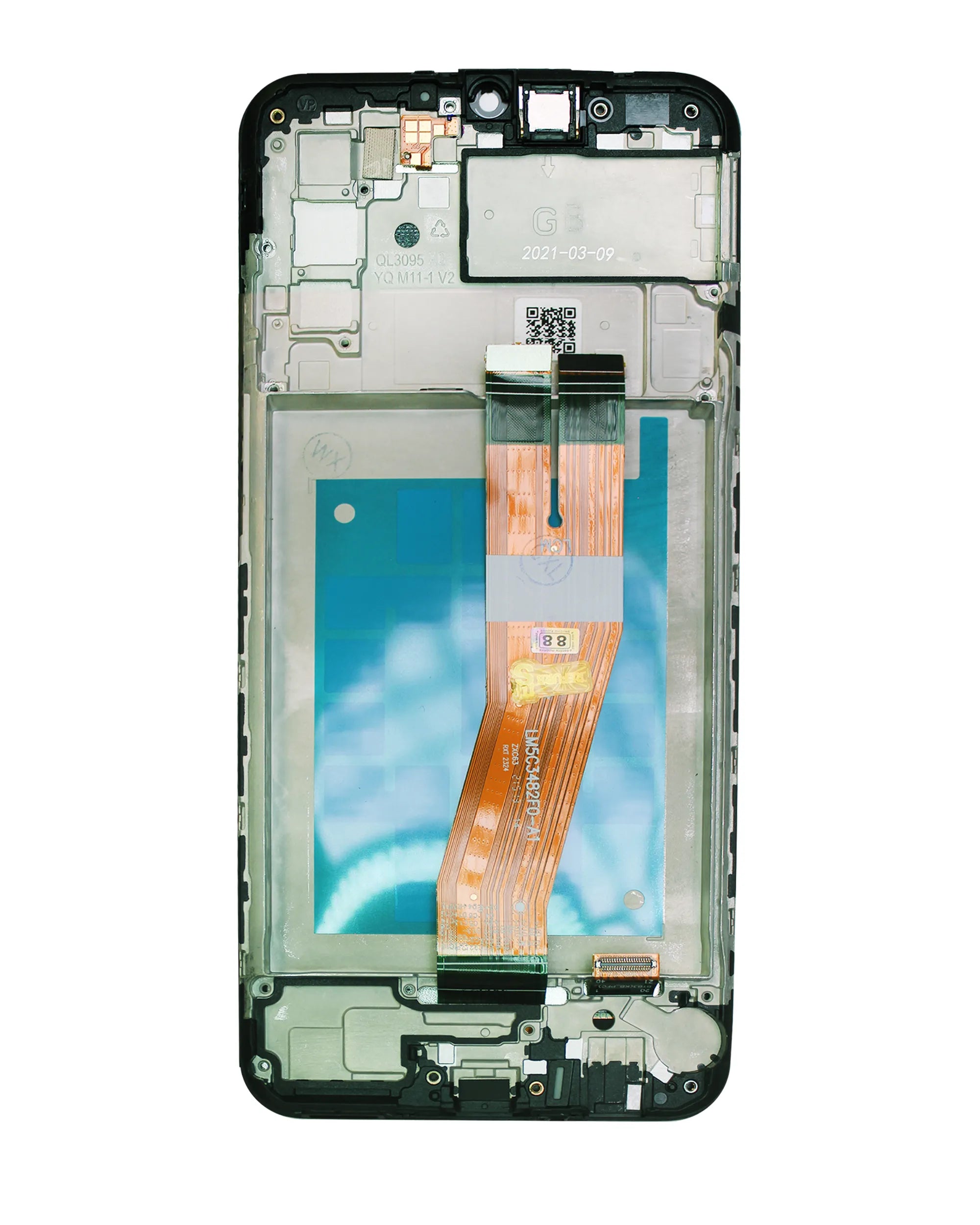 LCD Assembly With Frame For Samsung Galaxy A02S (A025F / 2020) (International Version) (Refurbished) (All Colors)