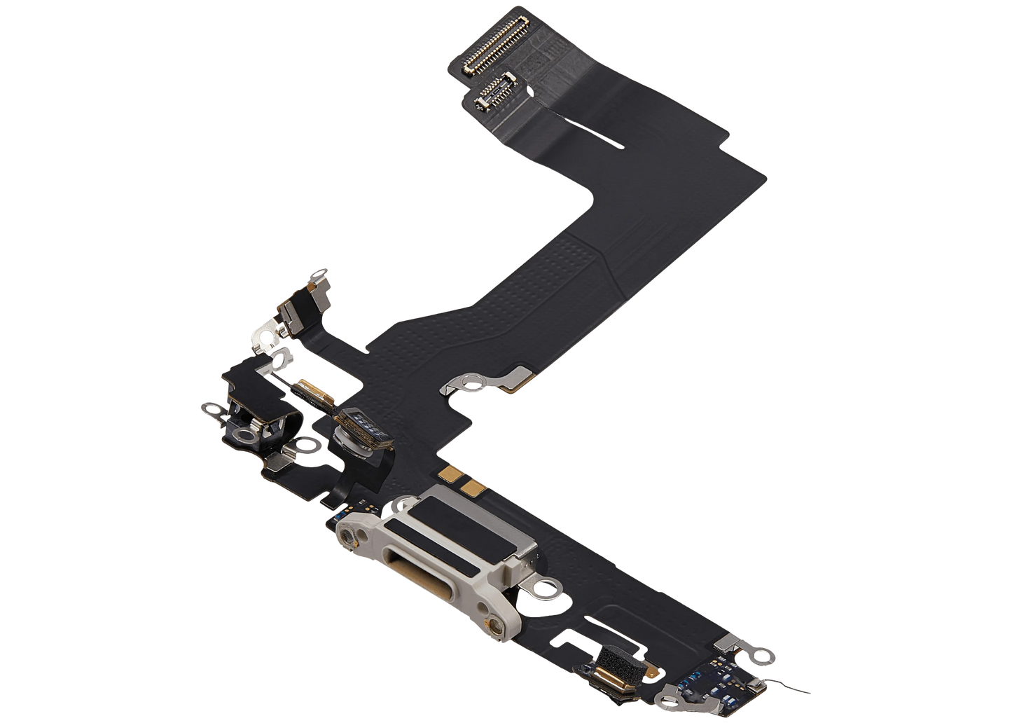 Charging Port Flex Cable For iPhone 13 Mini (Pull) (Starlight)