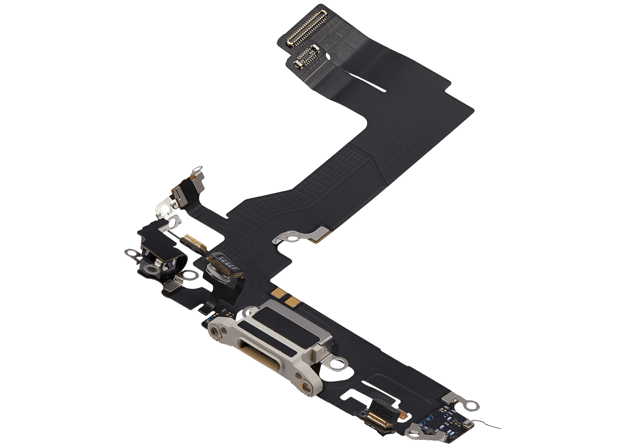 Charging Port Flex Cable For iPhone 13 Mini (Pull) (Starlight)