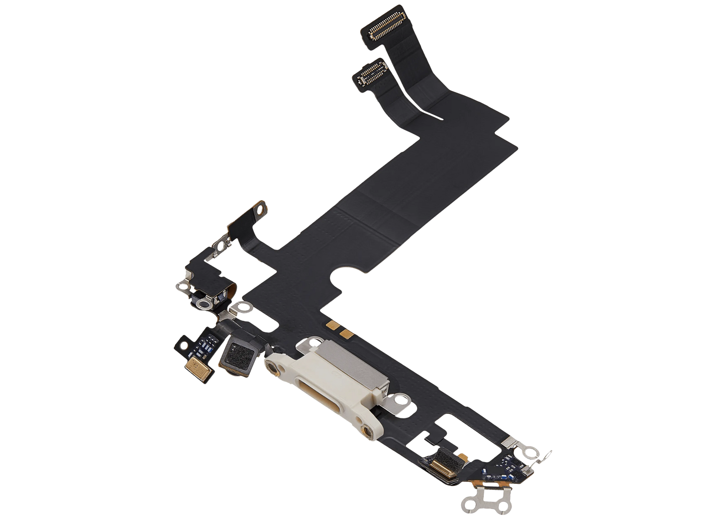 Charging Port Flex Cable For iPhone 12 Mini (Pull) (White)