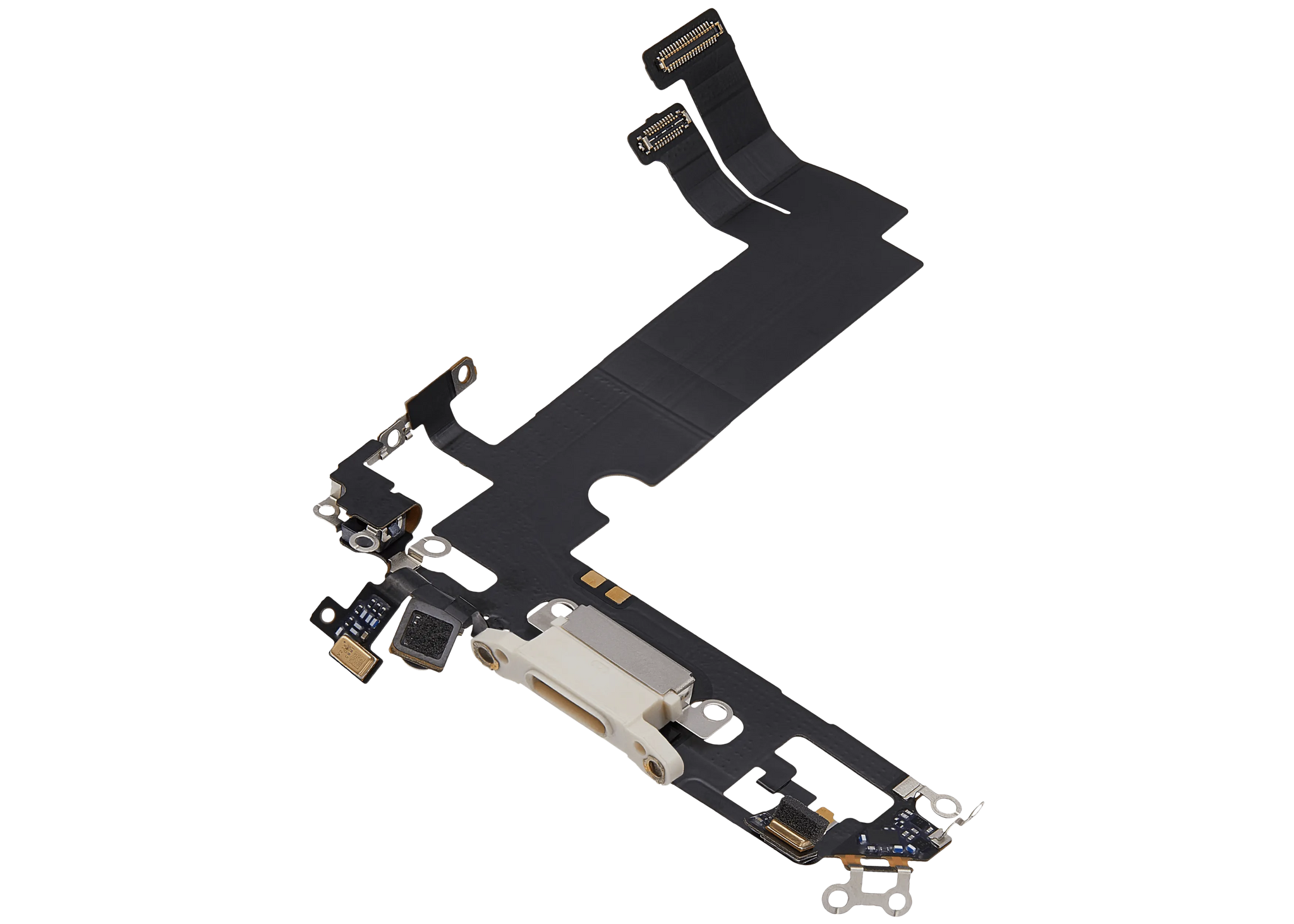 Charging Port Flex Cable For iPhone 12 Mini (Pull) (White)