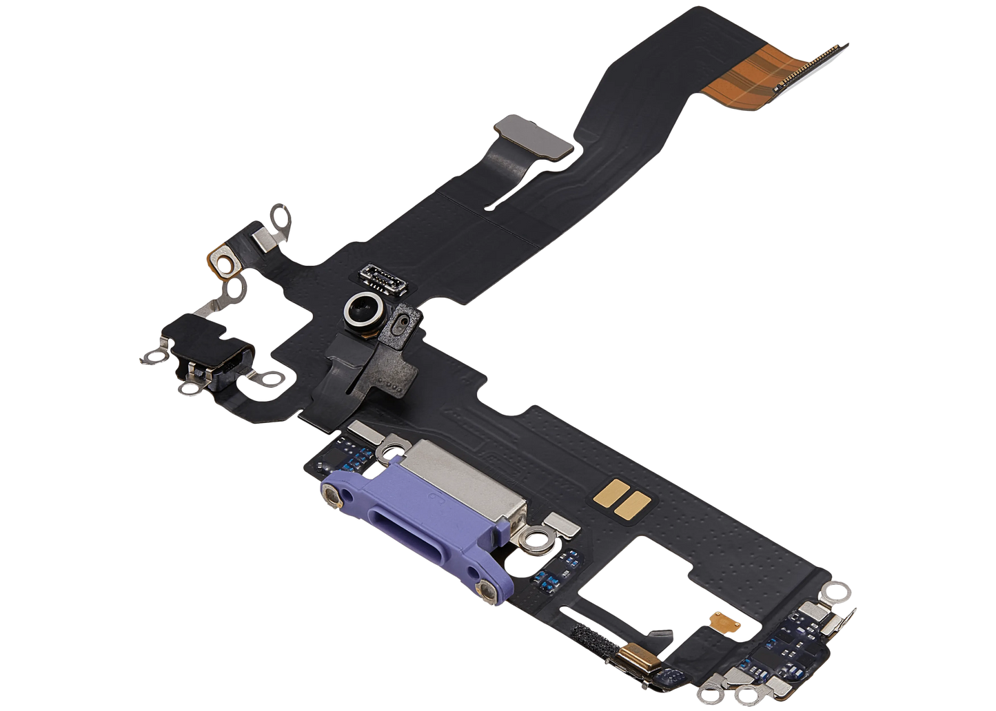 Charging Port Flex Cable For iPhone 12 (Pull) (Purple)