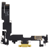Charging Port Flex Cable For iPhone 15 Plus (Pull) (Yellow)