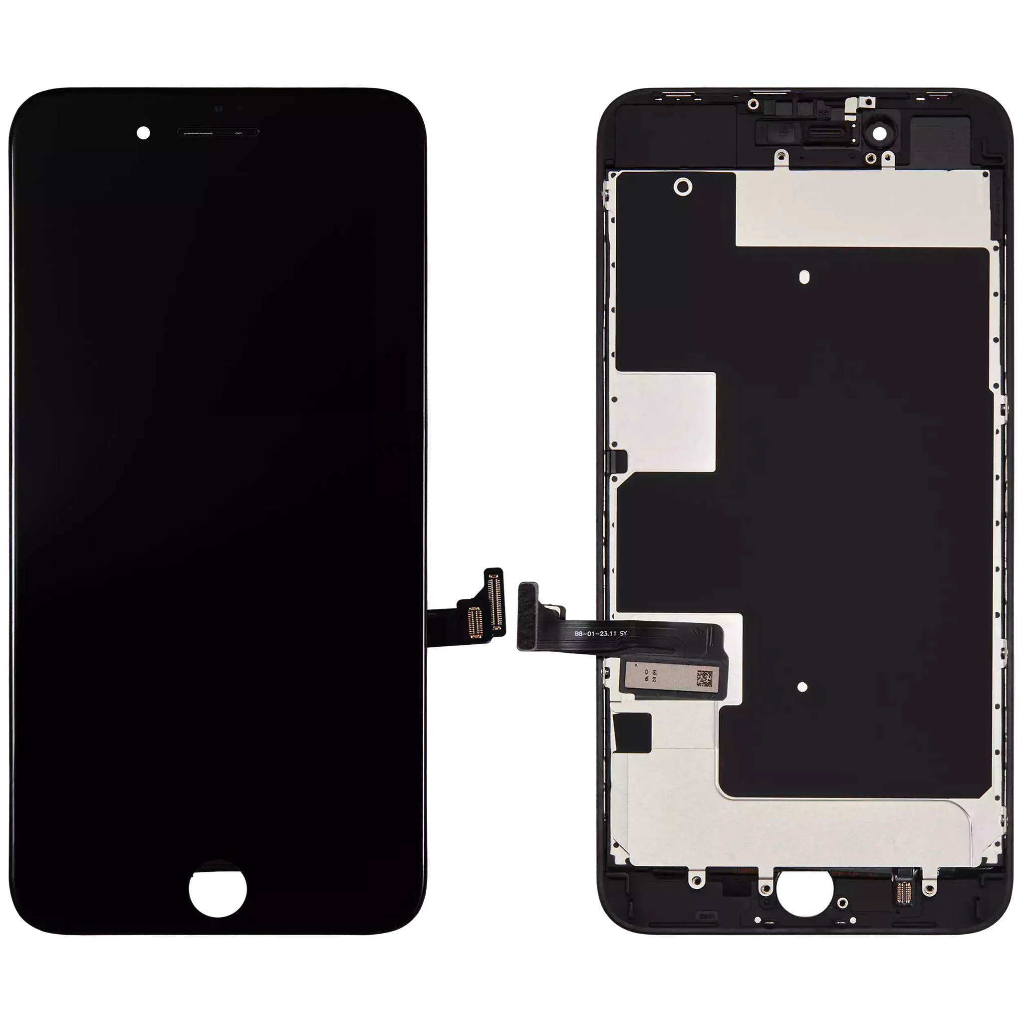 LCD Assembly With Steel Plate For iPhone 8 Plus (Incell) (Black)
