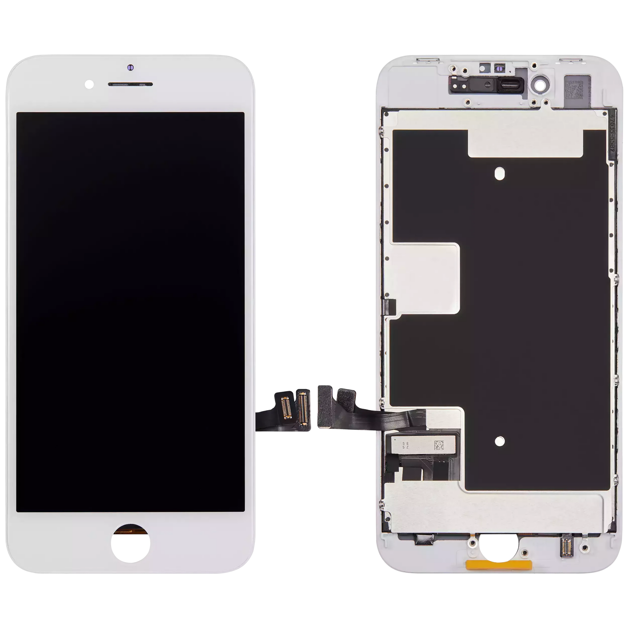 LCD Assembly With Steel Plate For iPhone 8 / SE (2020 / 2022) (Incell) (White)