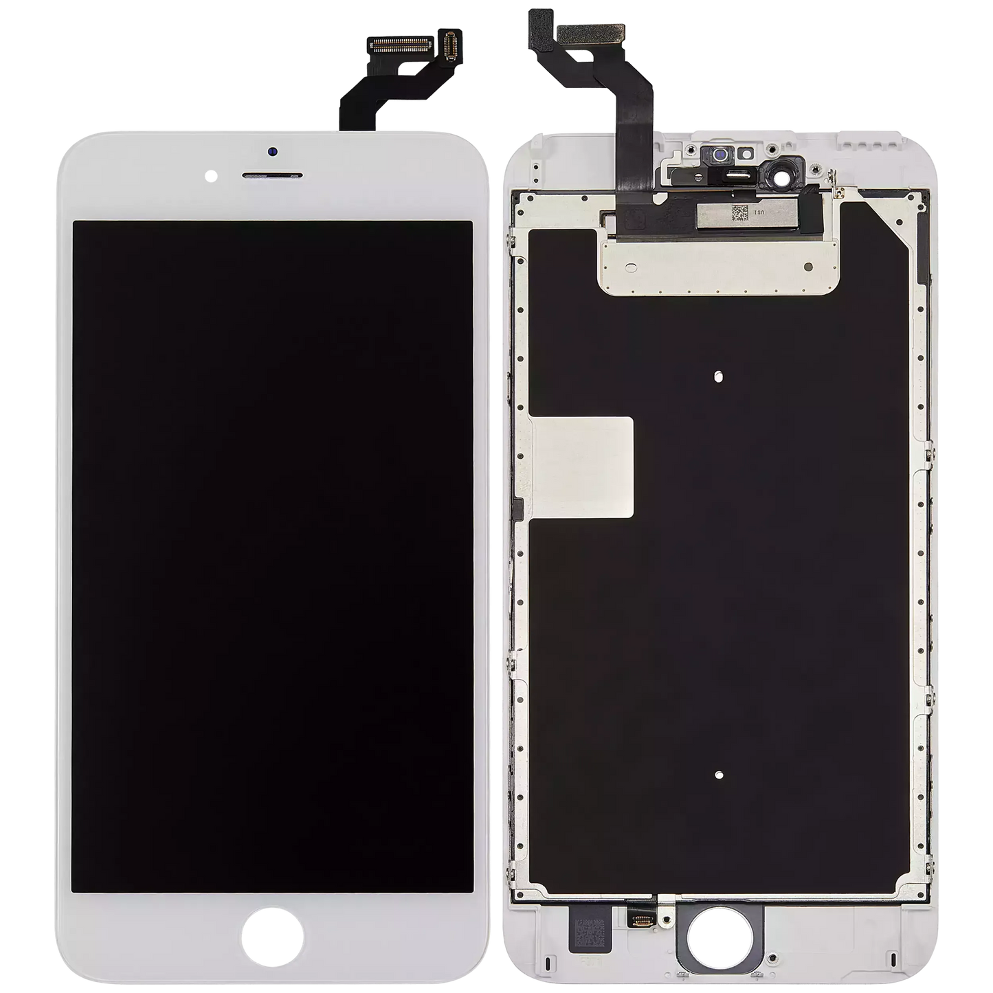 LCD Assembly With Steel Plate For iPhone 6S Plus (Refurbished) (White)