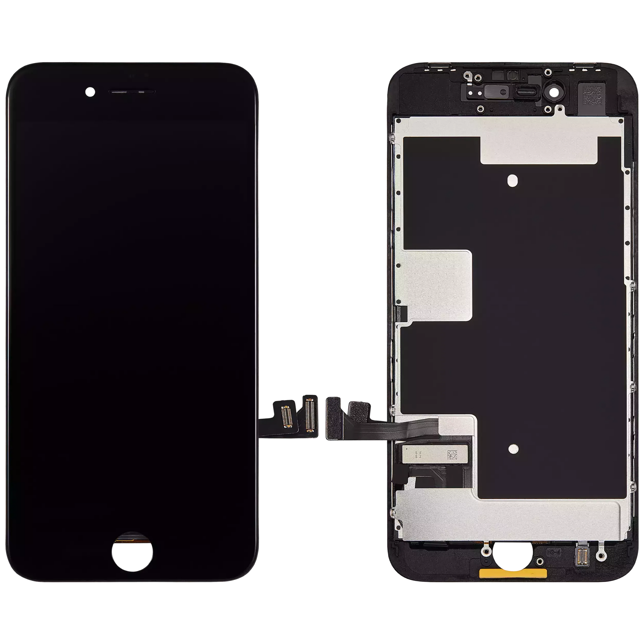 LCD Assembly With Steel Plate For iPhone 8 / SE (2020 / 2022) (Pro LCD) (Black)