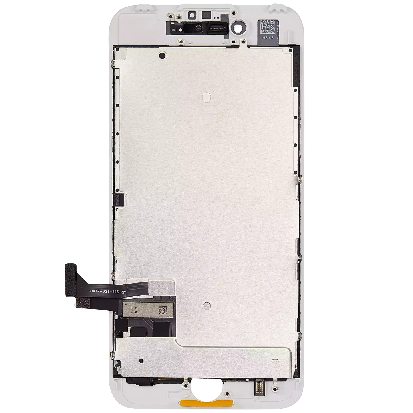 LCD Assembly With Steel Plate For iPhone 7 (Pro LCD) (White)